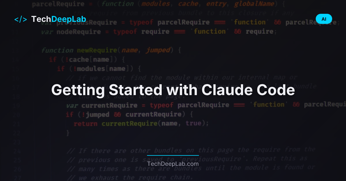 Getting Started with Claude Code: AI-Powered Development - AI article thumbnail