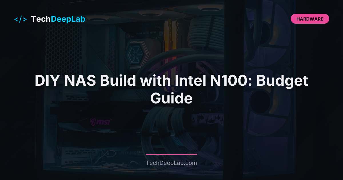 DIY NAS Build 2025: Intel N100 Budget Guide Under $300 - Hardware article thumbnail