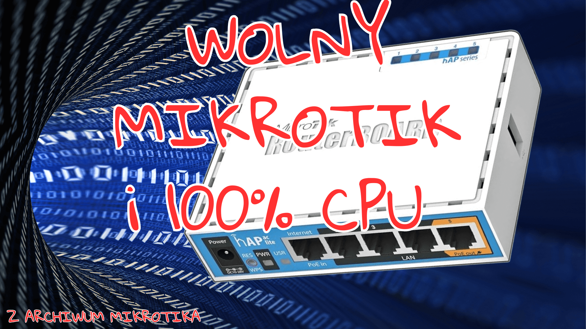 MikroTik Slow Internet & 100% CPU: FastTrack Solution - Networking article thumbnail